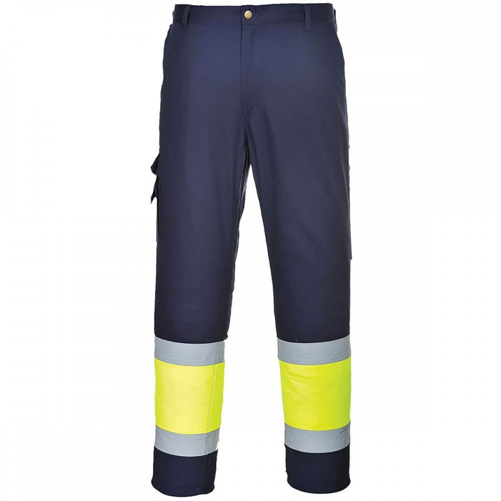 L049 Hi-Vis Lightweight Contrast Class 1 Service Trousers