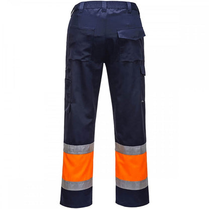 L049 Hi-Vis Lightweight Contrast Class 1 Service Trousers