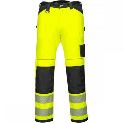 PW303 PW3 Hi-Vis Lightweight Stretch Work Trousers