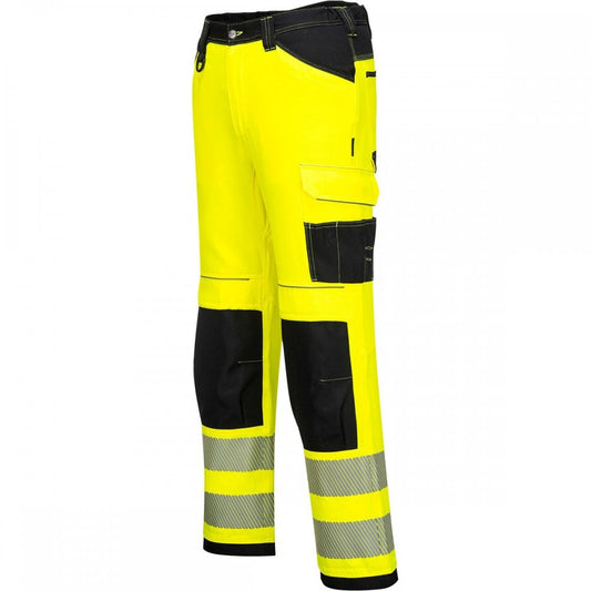 PW303 PW3 Hi-Vis Lightweight Stretch Work Trousers