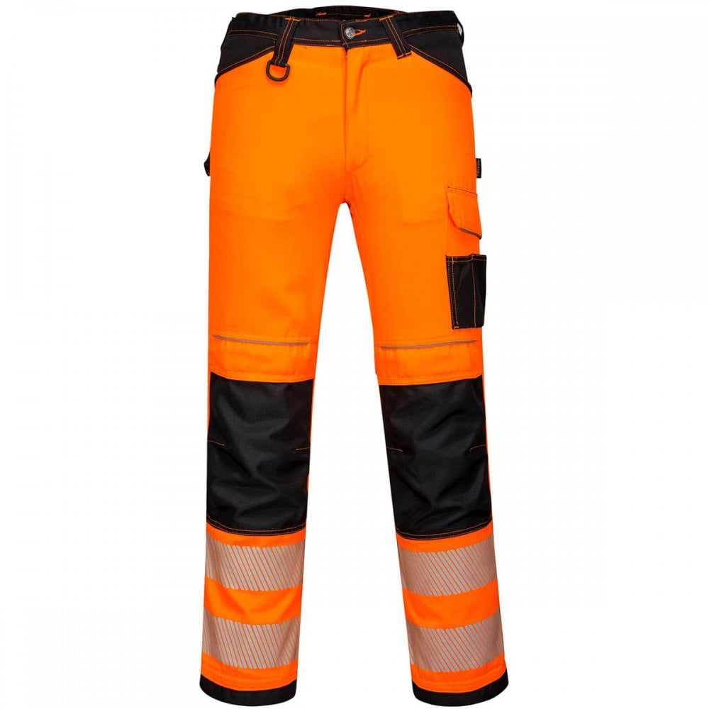 PW303 PW3 Hi-Vis Lightweight Stretch Work Trousers