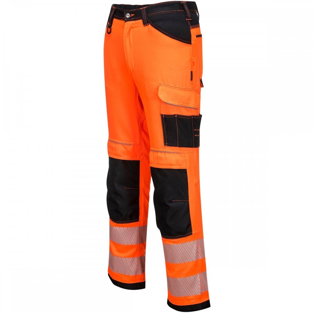 PW385 PW3 Hi-Vis Womens Stretch Work Trousers