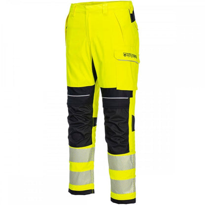 FR406 PW3 FR Hi-Vis Work Trousers