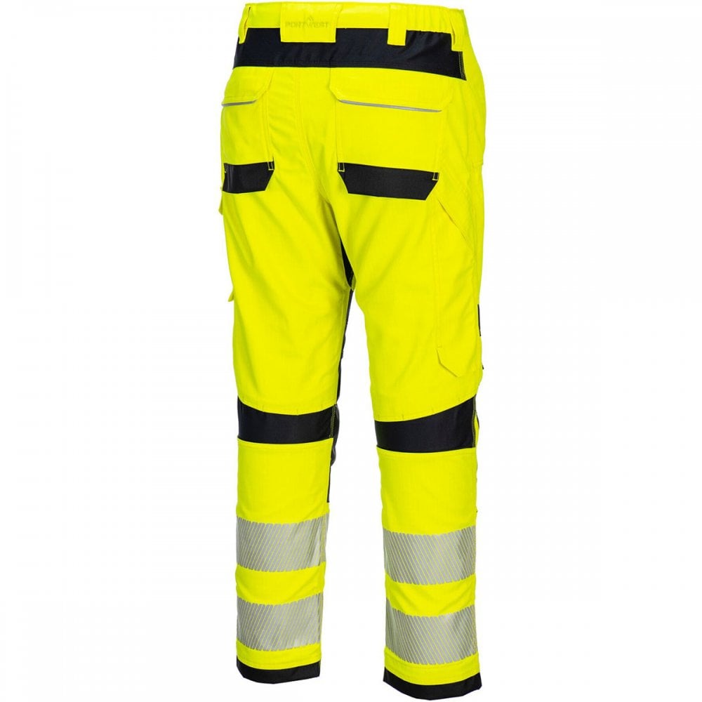 FR406 PW3 FR Hi-Vis Work Trousers