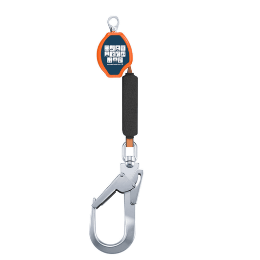 FP80 2m Self Retract Lifeline 140kg