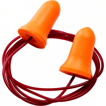 EP09 Bell Comfort PU Foam Ear Plugs Corded (200 Pairs)