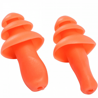 EP10 Reusable TPR Ear Plugs (50 Pairs)