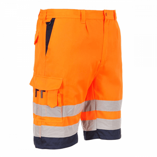L043 Hi-Vis Lightweight Polycotton Shorts