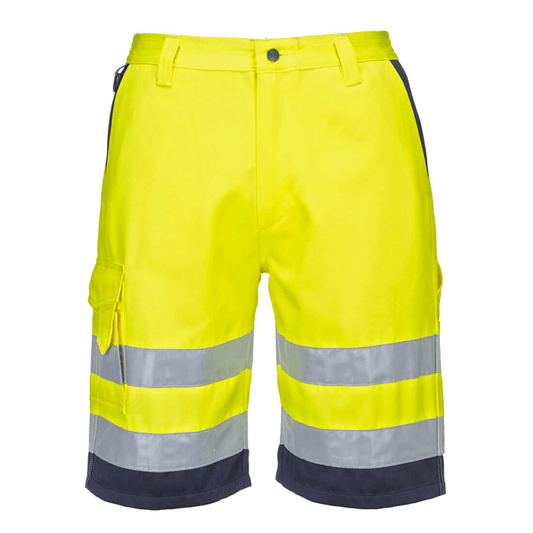 L043 Hi-Vis Lightweight Polycotton Shorts