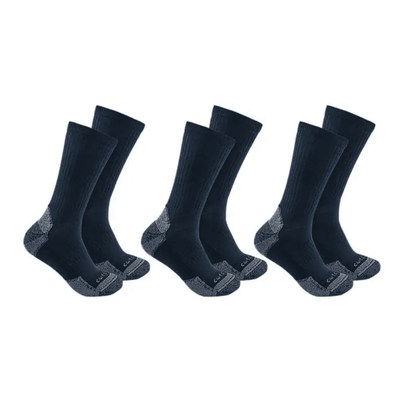 SC6203M Cotton Blend Crew Sock 3 Pack