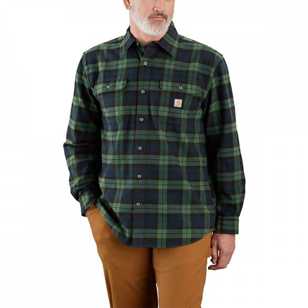 106356 Flannel Longsleeve Plaid Shirt
