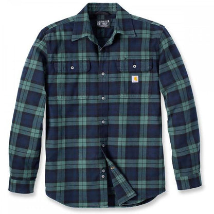 106356 Flannel Longsleeve Plaid Shirt