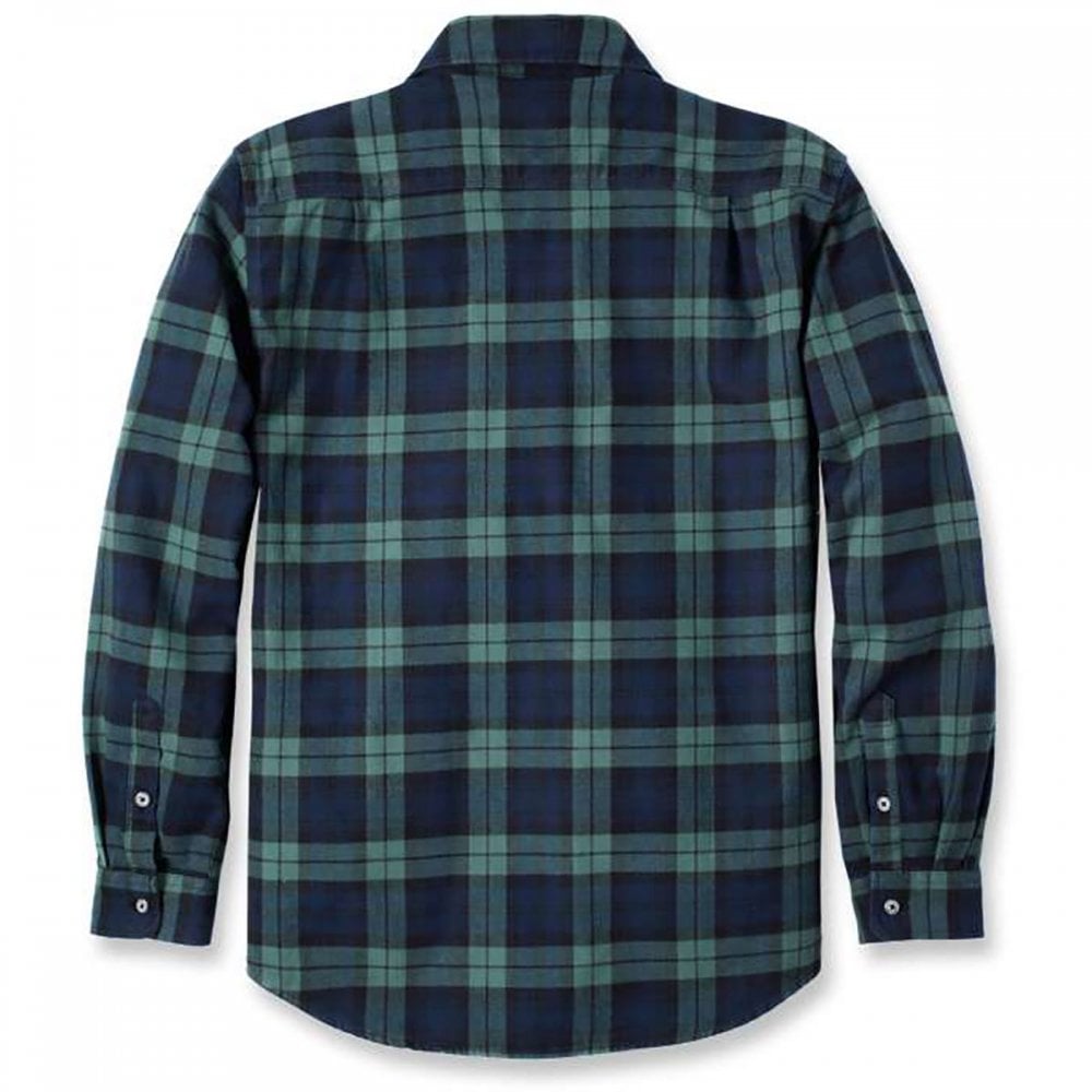 106356 Flannel Longsleeve Plaid Shirt