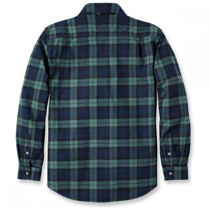 106356 Flannel Longsleeve Plaid Shirt