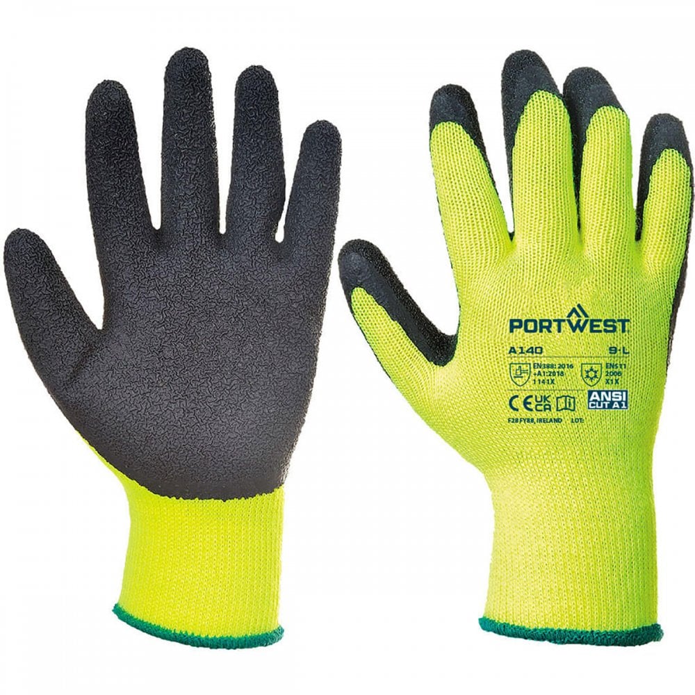 A140 Thermal Grip Latex Glove