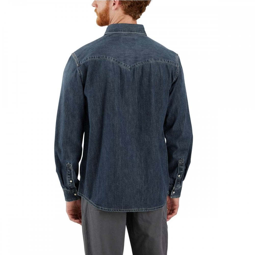 106429 Montana Denim L/S Snap Front Shirt