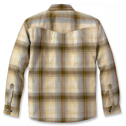 106756 Snap Front Plaid Shirt