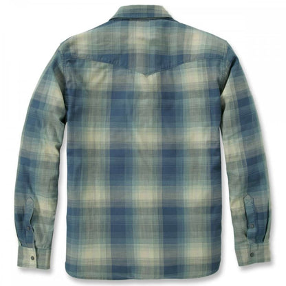 106756 Snap Front Plaid Shirt