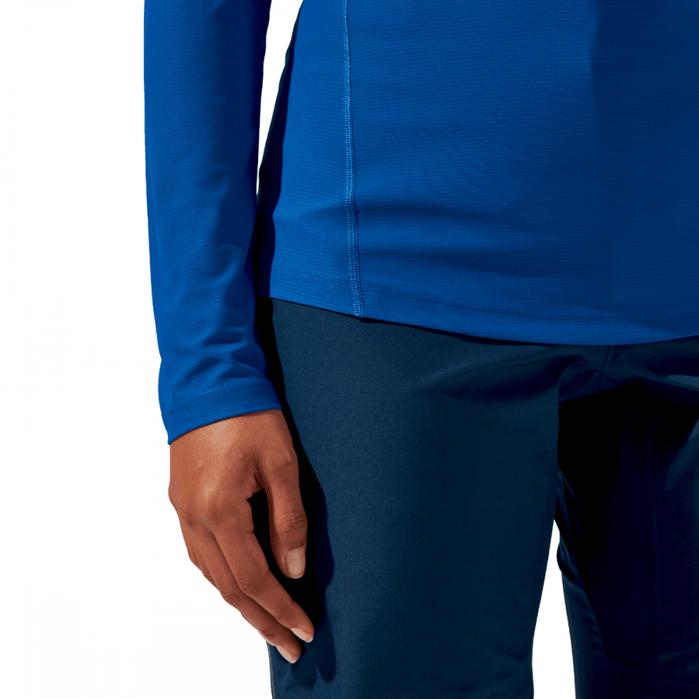 4-A001070 Womens 24/7 Tech Tee L/S Half Zip