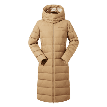 4-A001666 Womens Embo 4In1 Long Down Jacket