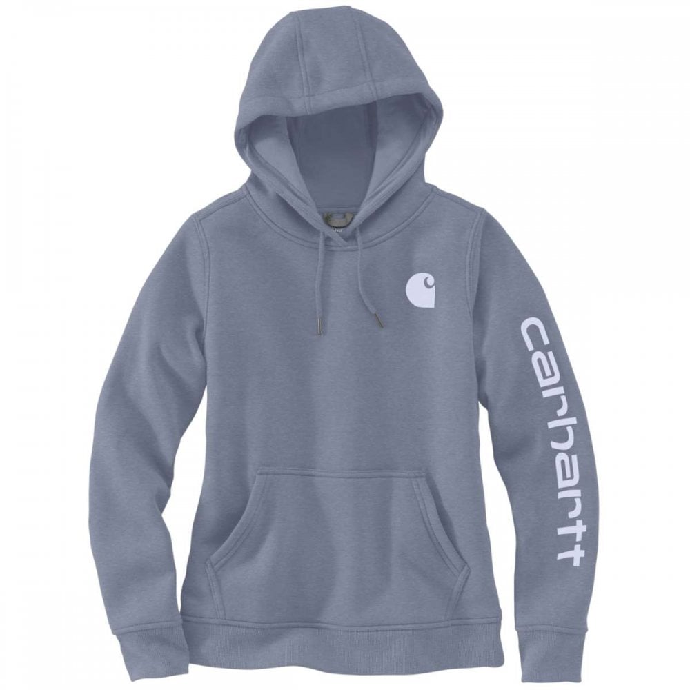 102791 Relaxed Fit Midweight Logo Sleeve Graphic Sweatshirt
