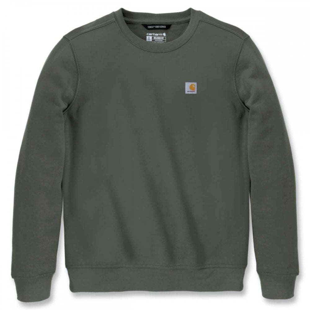 106179 Womens French Terry Crewneck Sweatshirt (Spring 2024 New Colours)