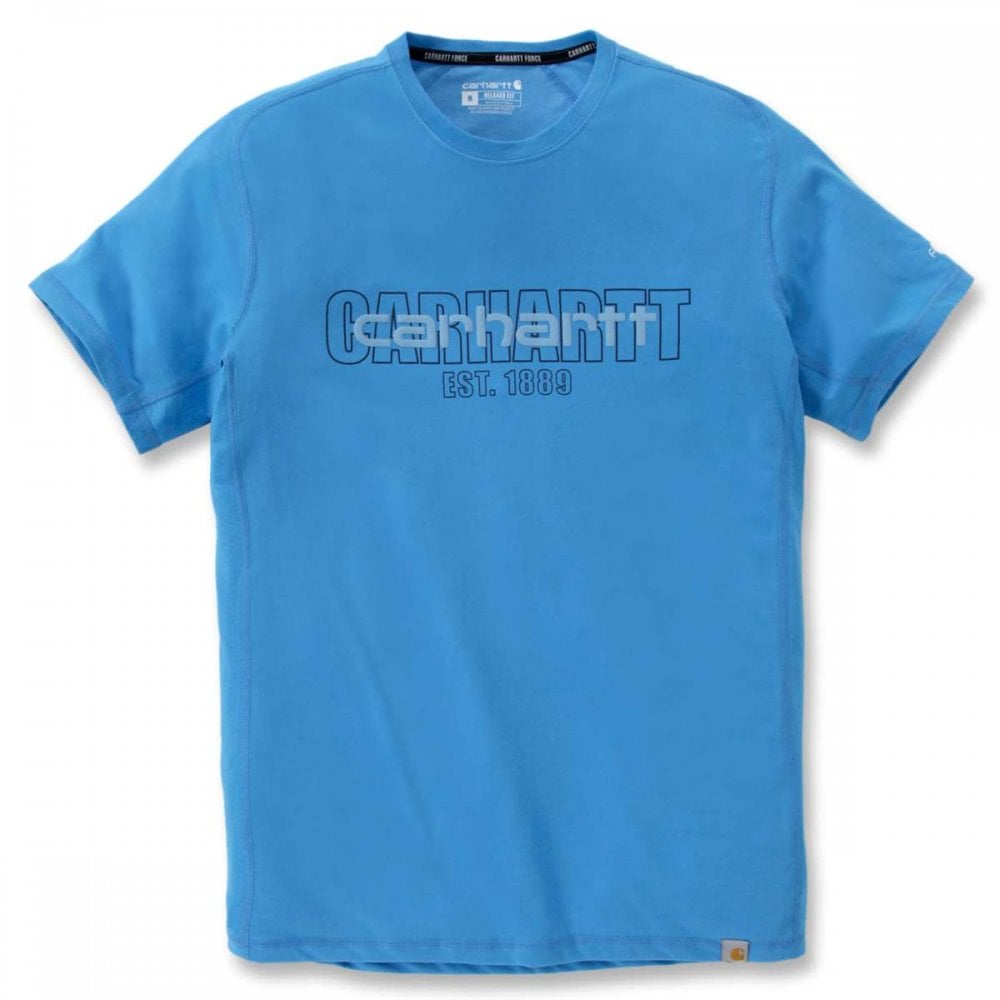106653 Carhartt Force Relaxed Fit Midweight Short-Sleeve Logo Graphic T-Shirt