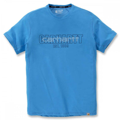 106653 Carhartt Force Relaxed Fit Midweight Short-Sleeve Logo Graphic T-Shirt