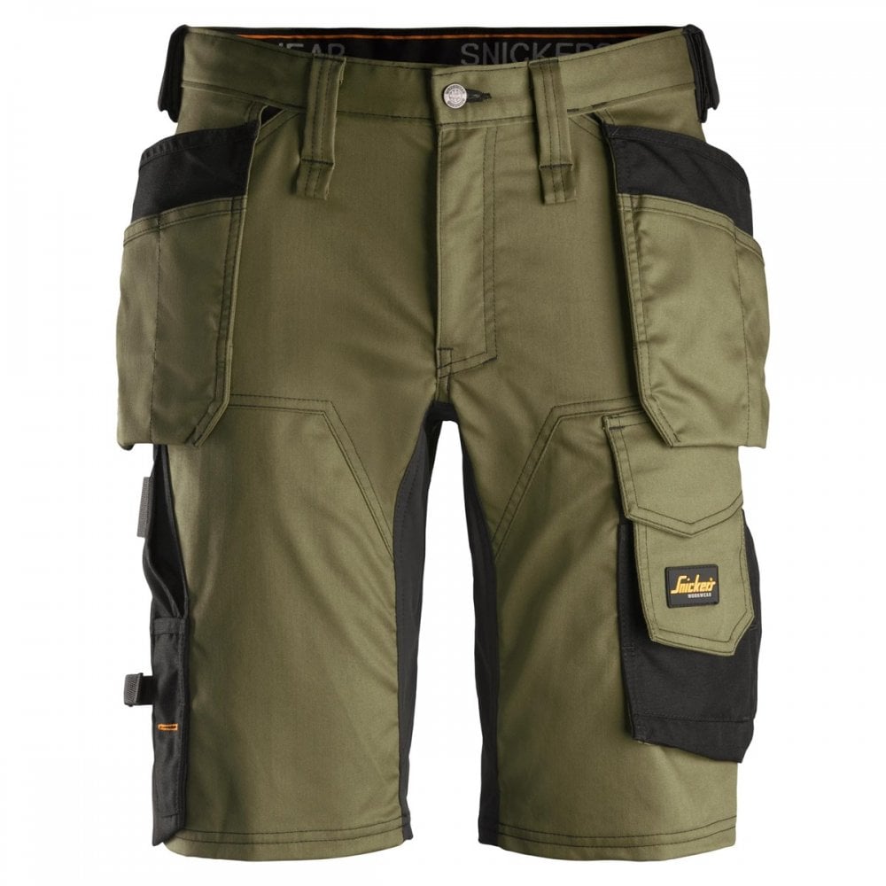 6141 AW Holster Pocket Shorts with 4 WAY STRETCH Red/Black 33" *One Size Only - Outlet Store*