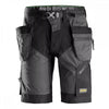 6904 FlexiWork Work Shorts+ Holster Pockets Steel Grey/Black 41" *One Size Only - Outlet Store*