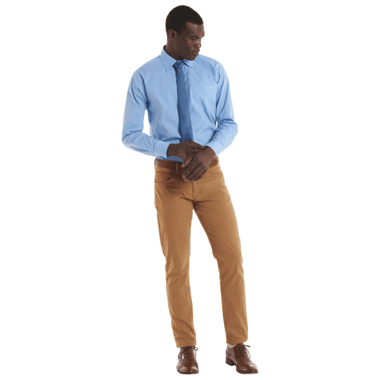 UC713 Men's Long Sleeve Poplin Shirt