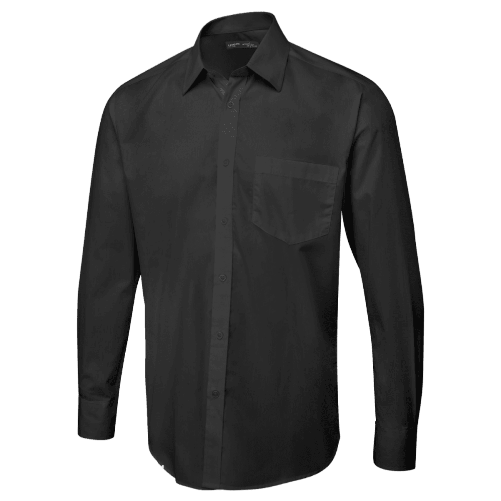 UC713 Men's Long Sleeve Poplin Shirt