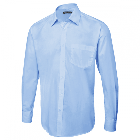 UC713 Men's Long Sleeve Poplin Shirt