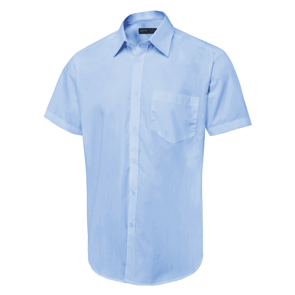 UC714 Men's Short Sleeve Poplin Shirt