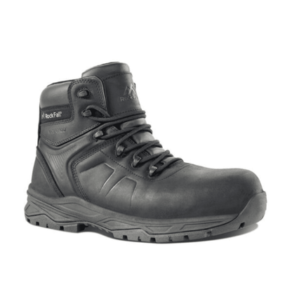 RF580 Calgary Black Waterproof Safety Boot