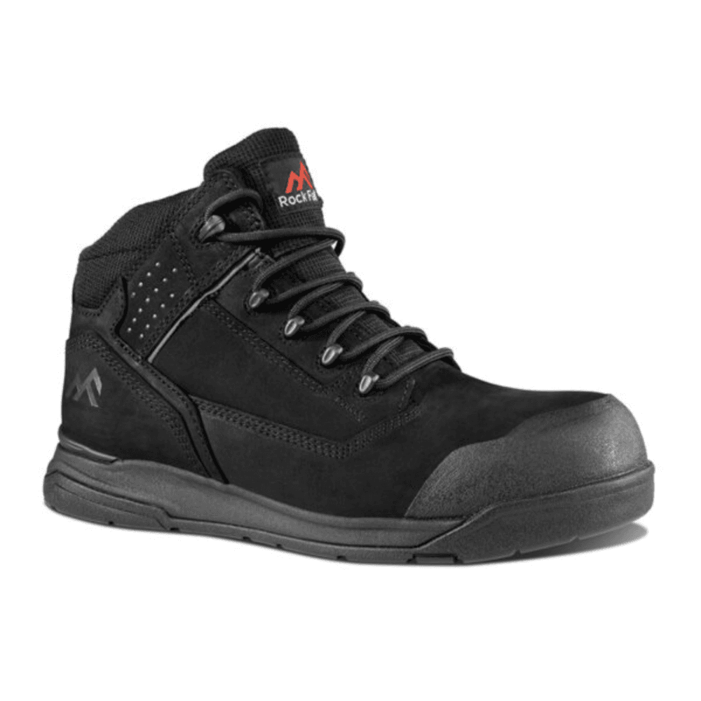 RF620 Anaheim Black Waterproof Safety Boot