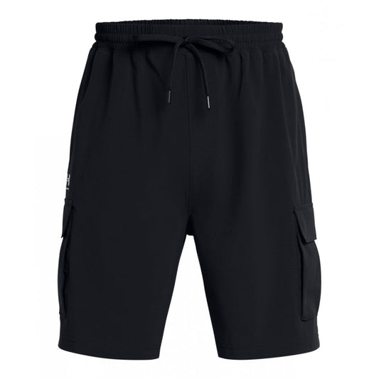 UA069 Vibe Cargo Shorts Black L *One Size Only - Outlet Store*