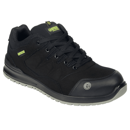 Brampton S3 Recycled Suede Safety Trainer Boot UK9 Black *One Size Only - Outlet Store*