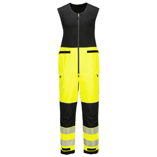 T150 PW3 Hi-Vis Rain Salopettes (3L)