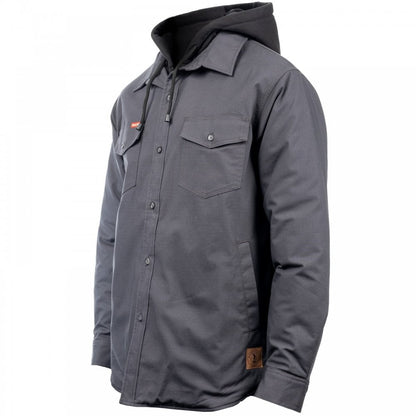 42157 Quilted Solid Shacket