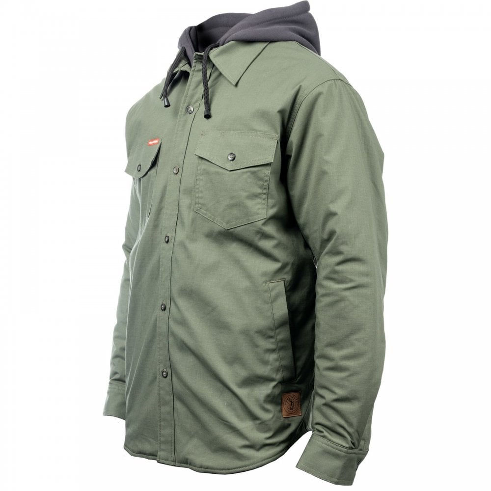 42157 Quilted Solid Shacket