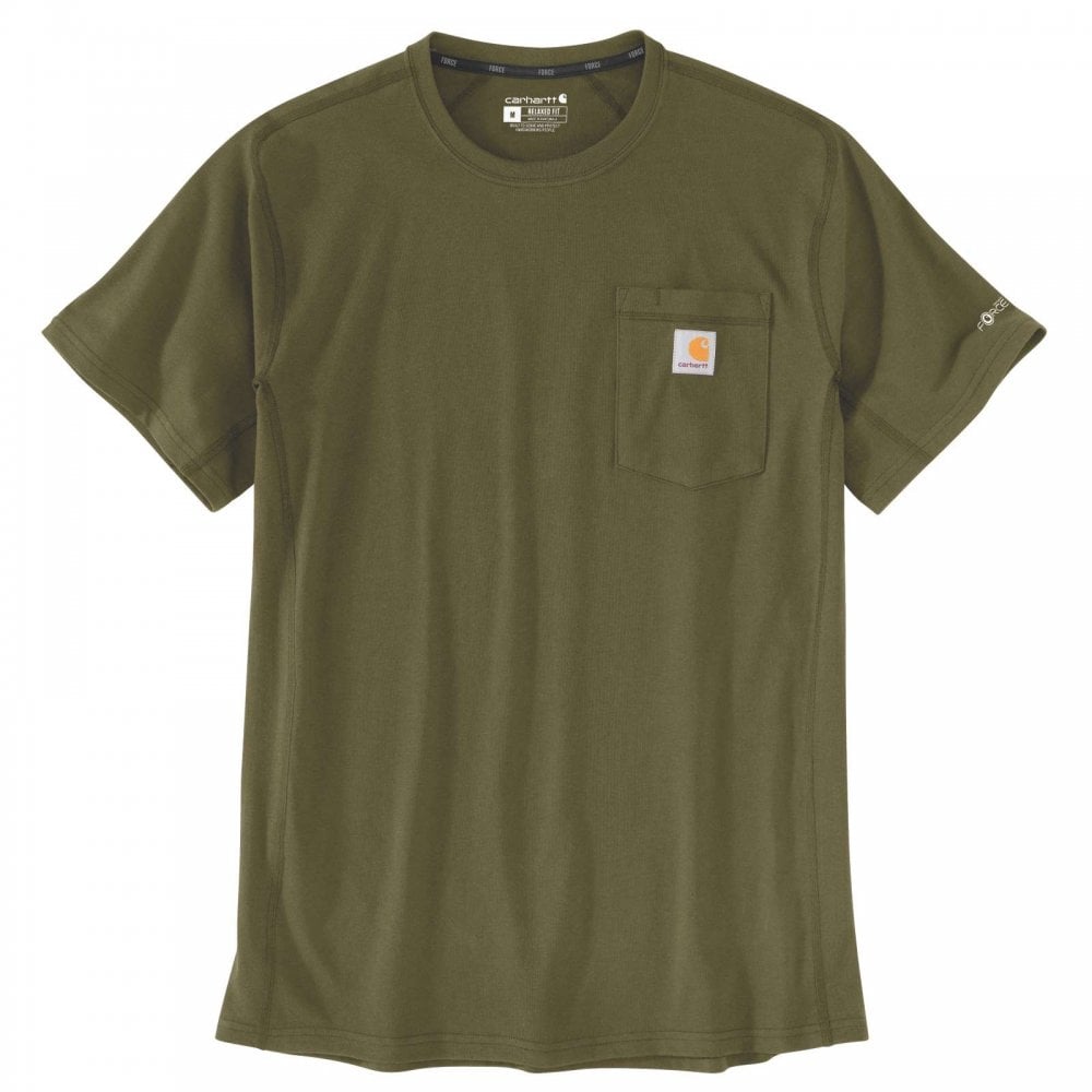 106652 Carhartt Force Relaxed Fit Midweight Short-Sleeve Pocket T-Shirt