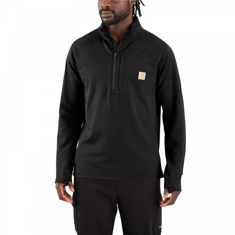 106423 Mock Neck Half-Zip T-Shirt