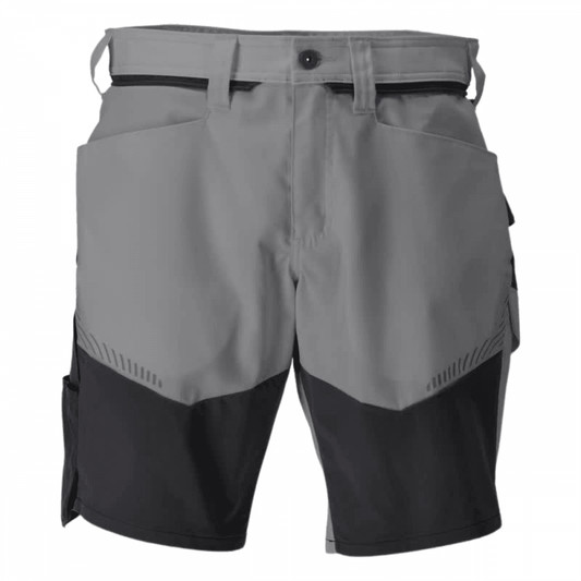 25149 Customized Shorts Stone Grey/Black 30" *One Size Only - Outlet Store*