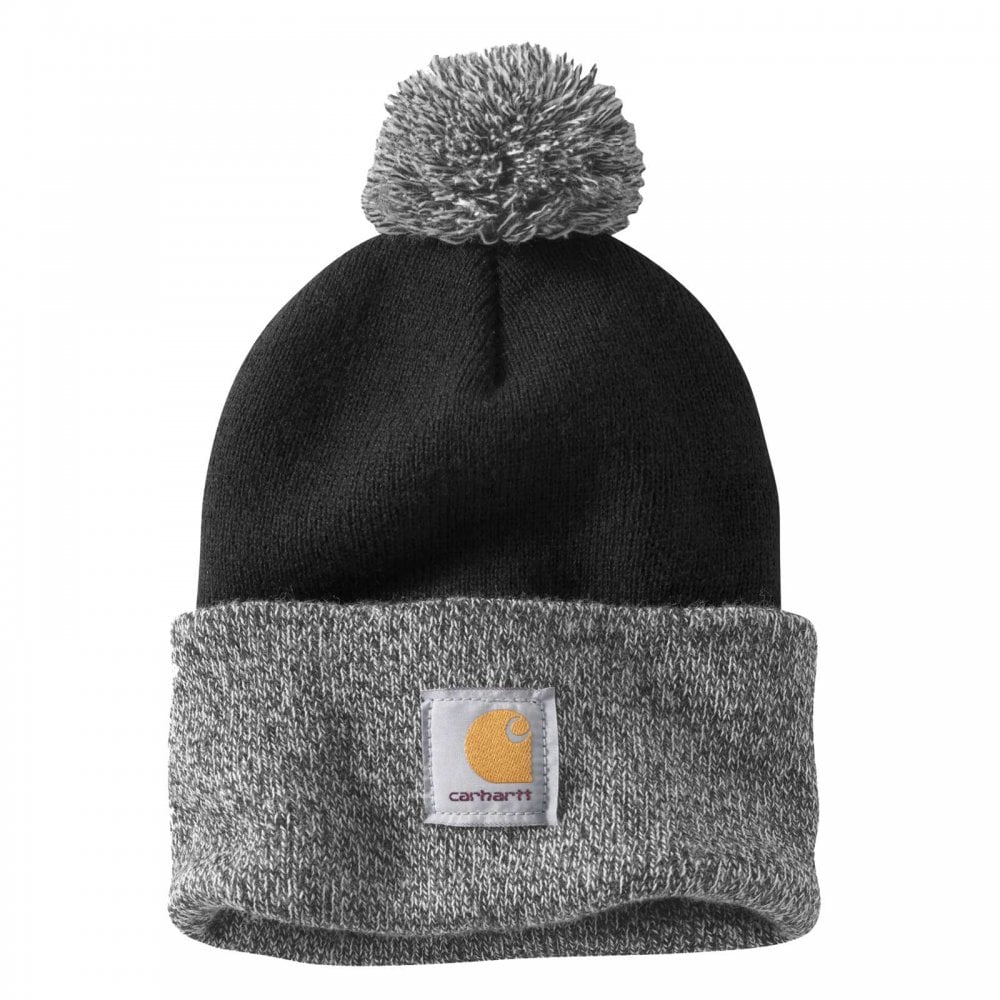 102240 Knit Pom-Pom Cuffed Beanie