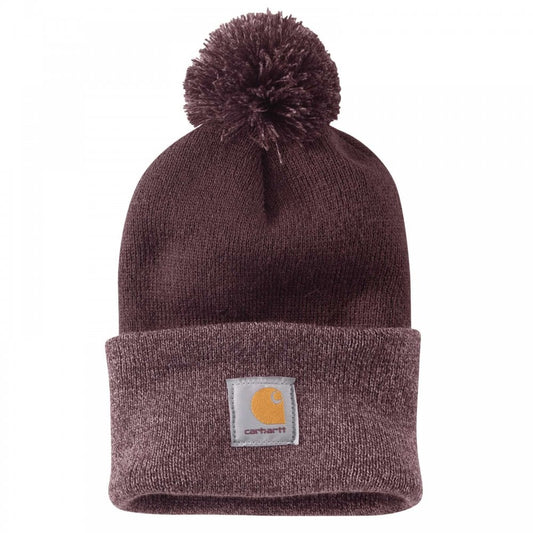 102240 Knit Pom-Pom Cuffed Beanie