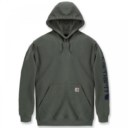 K288 Loose Fit Midweight Logo Sleeve Graphic Sweatshirt