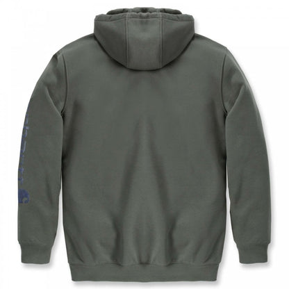 K288 Loose Fit Midweight Logo Sleeve Graphic Sweatshirt