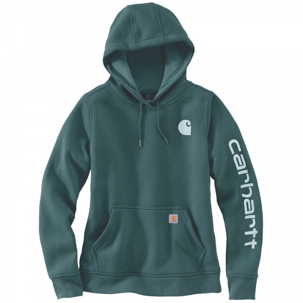 102791 Relaxed Fit Midweight Logo Sleeve Graphic Sweatshirt
