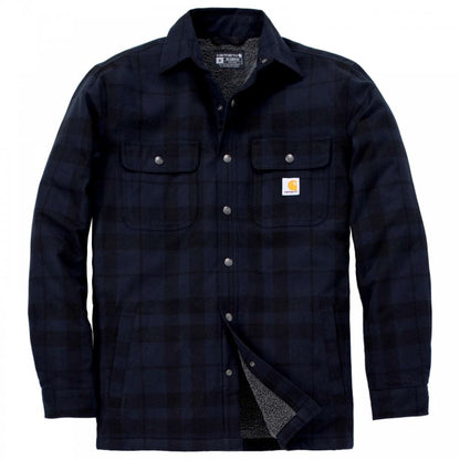 107017 Relaxed Fit Flannel Sherpa-Lined Shirt Jac